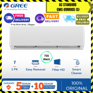 AC Gree Wall Mounted Standard 1PK (GWC-09MOO5-S) – Unit Only