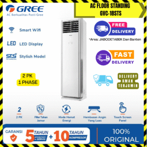AC Gree Floor Standing 2PK (GVC-18STS) – Unit Only