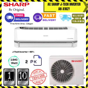 AC Sharp Wall Mounted Inverter 2PK (AH-X18ZY) – Unit Only