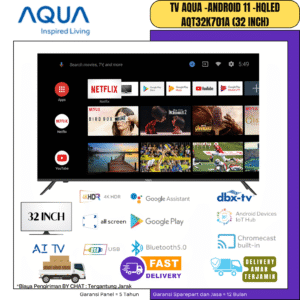 TV Aqua Android AQT32K701A (32 INCH)