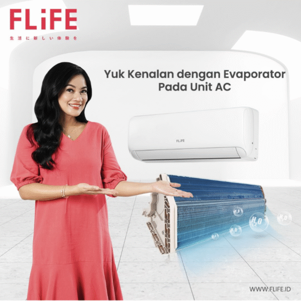 AC Flife Wall Mounted Low Watt 1.5PK (FAC-12FC00) – Unit Only - Image 3