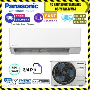 AC Panasonic Wall Mounted Standard 3/4PK (CS-YN7AKJ) – Unit Only