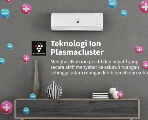AC Sharp Wall Mounted Inverter 1PK (AH-XP10BMY) – Unit Only - Image 2