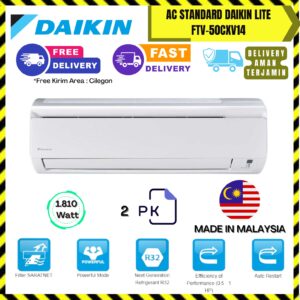 AC Daikin Standard Malaysia 2PK (FTV50CXV14) – Unit Only